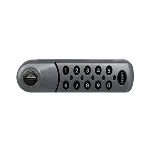 Digital Electronic Cabinet Lock Standard Silver Left