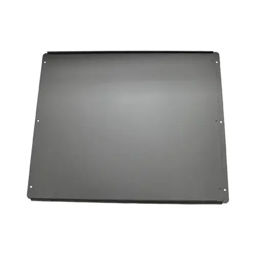 24" L Panic Shield - No Mounting Holes Black