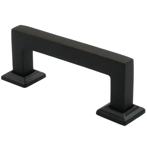 3" Modern Square Cabinet Pull Oil Rubbed Bronze Finish 3" Modern Square Cabinet Pull Oil Rubbed Bronze Finish