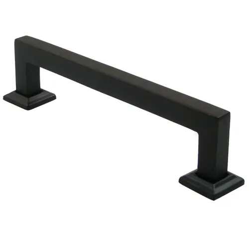 7" Modern Square Cabinet Pull Oil Rubbed Bronze Finish