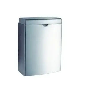Bobrick B270 Surface-Mounted Sanitary Napkin Disposal Satin Stainless Steel
