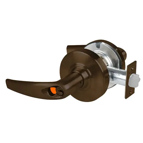 Grade 1 Storeroom Exit Lock, Athens Lever, SFIC Prep with Construction Core, Oil Rubbed Bronze Finish, Non-Handed Oil Rubbed Bronze Grade 1 Storeroom Exit Lock, Athens Lever, SFIC Prep with Construction Core, Oil Rubbed Bronze Finish, Non-Handed Oil Rubbed Bronze