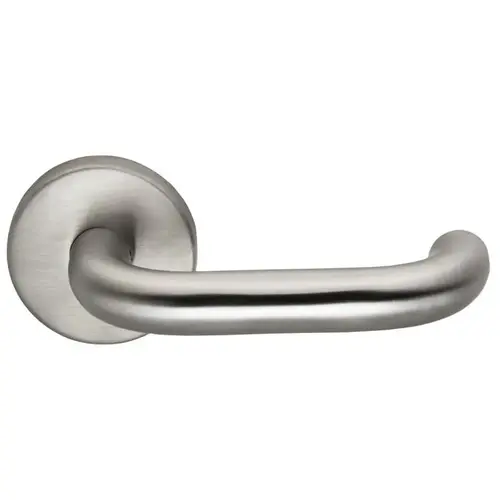 Stainless 10 Lever Passage with 2-3/8" Backset, Full Lip Strike, 1-3/8" Door Satin Stainless Steel Finish Stainless 10 Lever Passage with 2-3/8" Backset, Full Lip Strike, 1-3/8" Door Satin Stainless Steel Finish