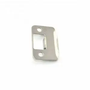 Schlage Commercial 10-027 619 Round Corner Full Lip Strike Satin Nickel Finish