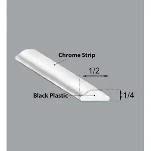 Precision Replacement Parts WLS 848/853 SP Glass Seal Lockstrip OEM # 464471