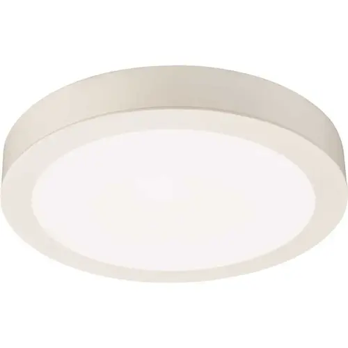 Contractor Select JSBC 7 in. White LED Flush Mount Downlight Color/Finish Family