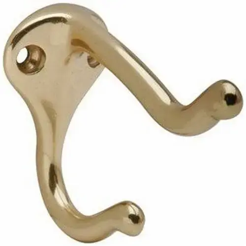 Aluminum Coat and Hat Hook Satin Bronze Finish Aluminum Coat and Hat Hook Satin Bronze Finish