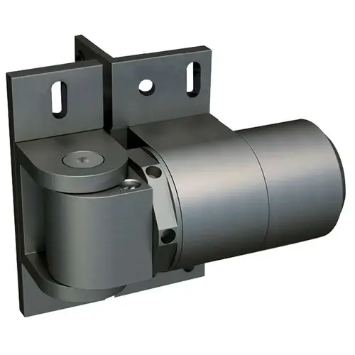 ReadyFit Hinge And Closer With Bracket And Screws Aluminum Material Dark Gray