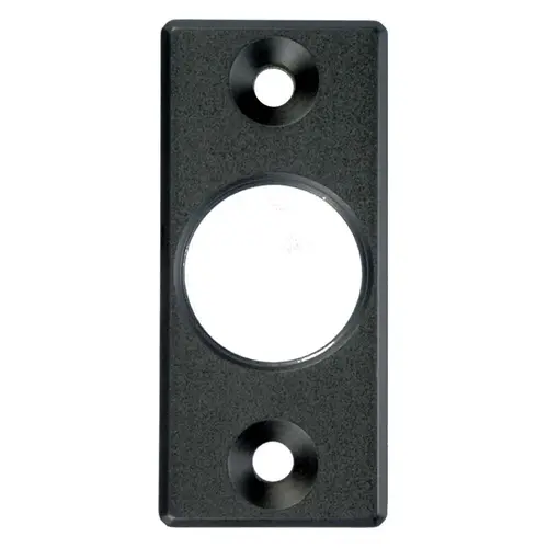 Post Mounting Brackets -  / Aluminium Screw-on / Flush, Dark gray