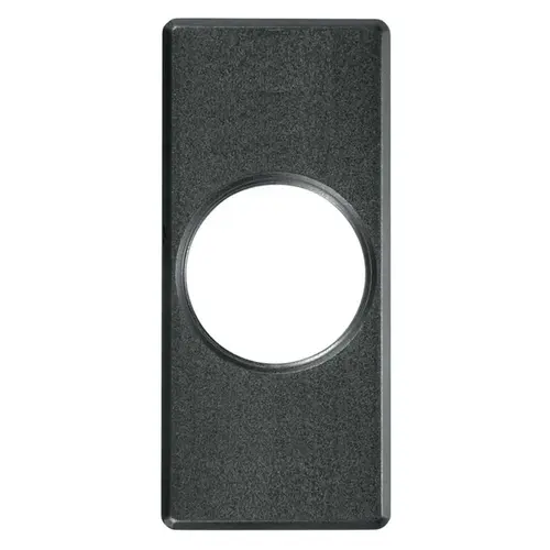 Post Mounting Bracket Steel Flush Mount Weld On 3 15/16" Height x 1 25/32" Length x 13/32" Width Size Dark Gray