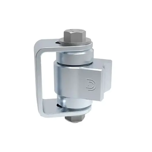 Original Weld On Gate Hinge With Sealed Bearings, Zinc