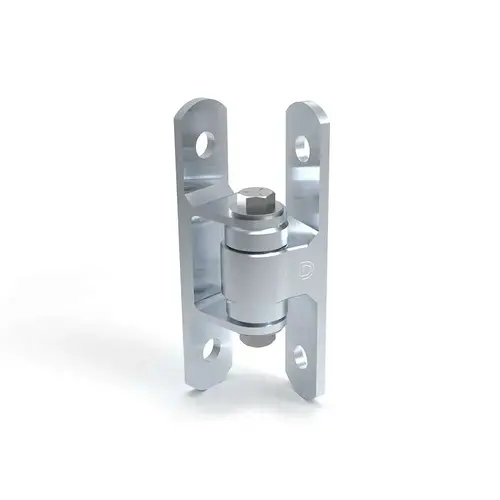 Bolt On Gate Hinge With Sealed Bearings, Zinc Finish