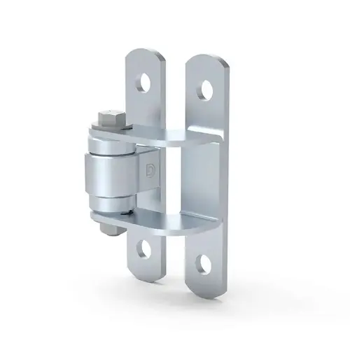 Face Mount Bolt On Steel Gate Hinge With Sealed Bearings Zinc