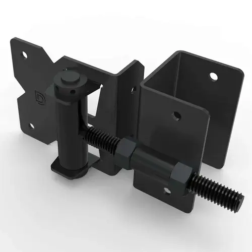 Wrap Around Hinge, Black Pair