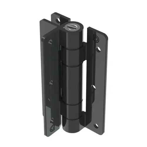 ALUMINIUM - Wall or Post Mounted 1" (25mm) / Black (Gloss) Pair