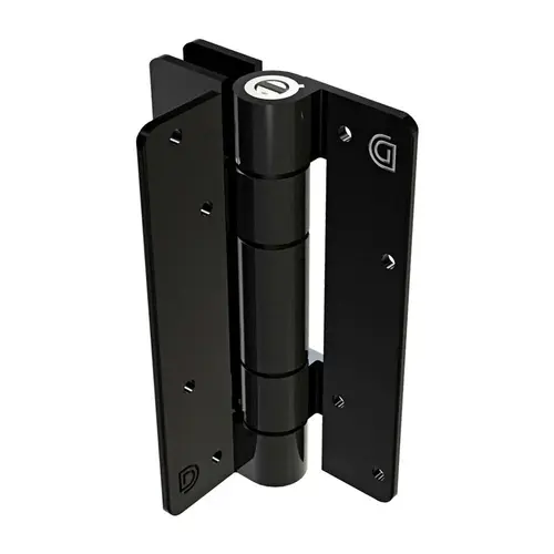 KF Alum-Black-Wall/Post Mnt-Single, no screws
