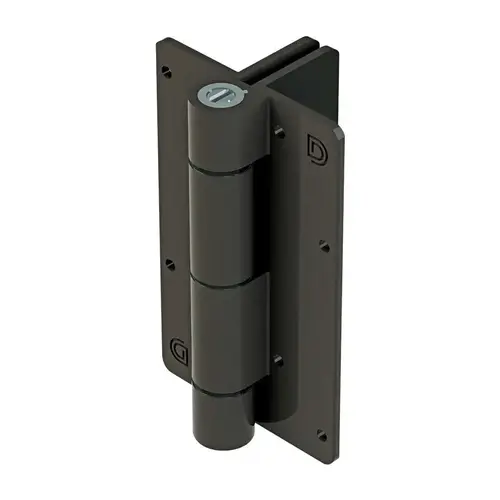 ALUMINIUM - Post to Gate Side Fixing Legs / Bronze (Satin) ALUMINIUM - Post to Gate Side Fixing Legs / Bronze (Satin)