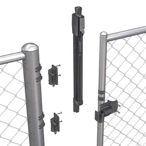 Magna-Latch ML3TPKARPK MagnaLatch Top Pull w/ Round Post Adaptor Kit, Black