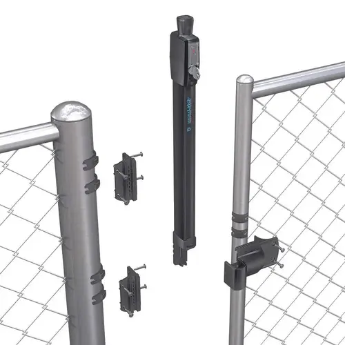 MagnaLatch Top Pull w/ Round Post Adaptor Kit, Black