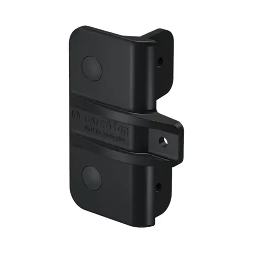 Gate Stop Gate Protection Device For Metal Gates Black