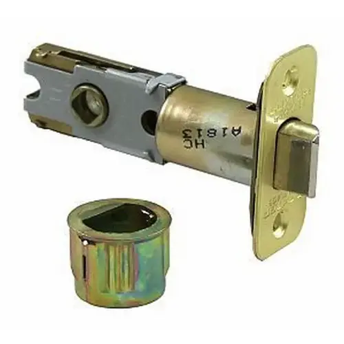 Dual Option Adjustable Springlatch Bright Brass Finish