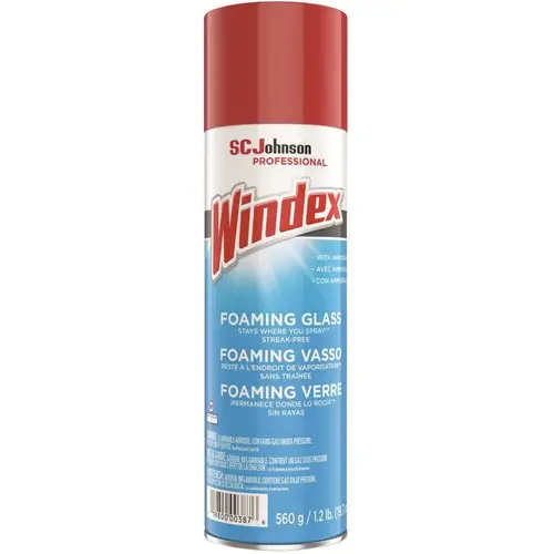 19.7 oz. Glass Cleaner Foaming Aerosol Clear