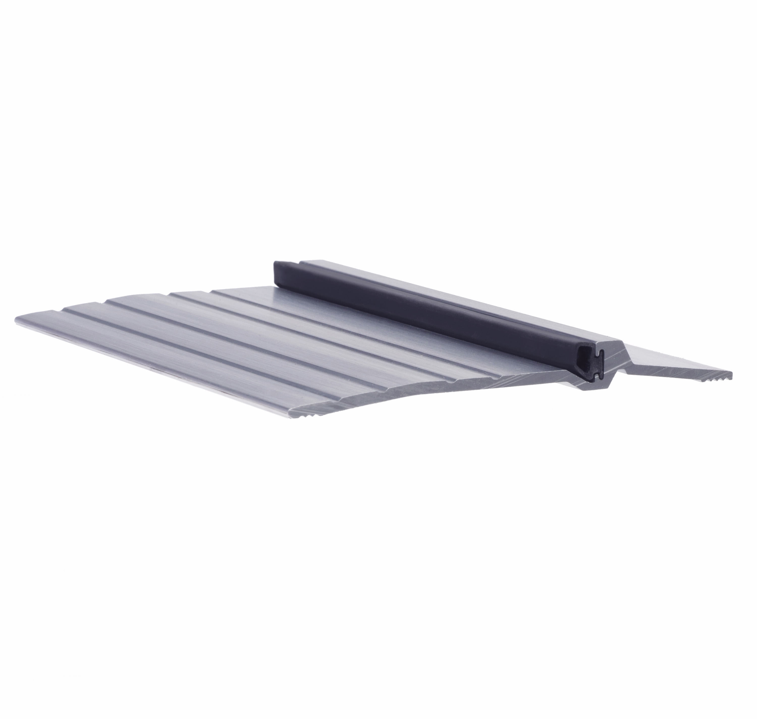 Pemko 2005AV 96 96" Latching Panic Exit Saddle with Vinyl Mill Finish Aluminum Finish