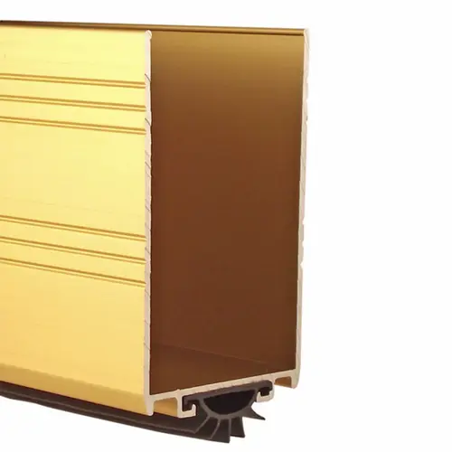 36" 221PK Door Shoe Gold Anodized Aluminum 36" 221PK Door Shoe Gold Anodized Aluminum