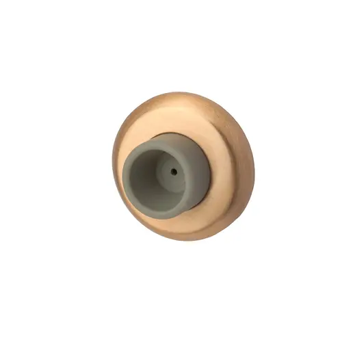 2-1/2" Concave Wall Stop Satin Bronze Finish