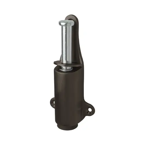 Spring Loaded Plunger Stop Oil Rubbed Bronze Finish