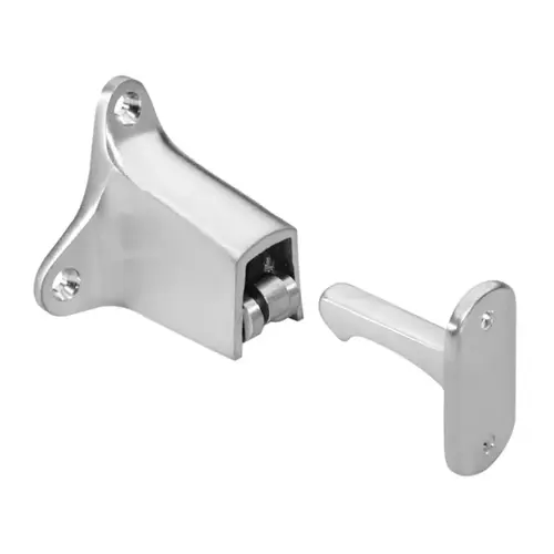 Wall Door Holder and Stop Satin Chrome Finish Wall Door Holder and Stop Satin Chrome Finish