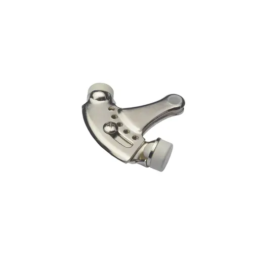 Heavy Duty Hinge Pin Door Stop Bright Nickel Finish