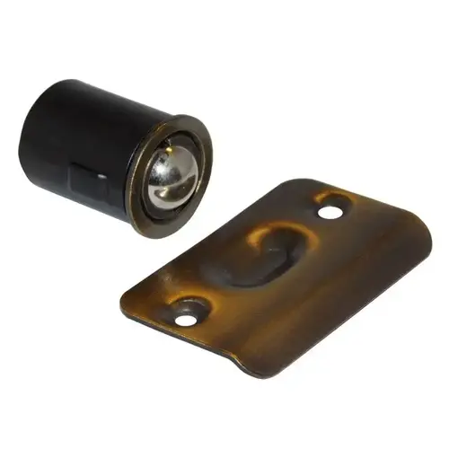 1" Ball Catch Antique Brass Finish