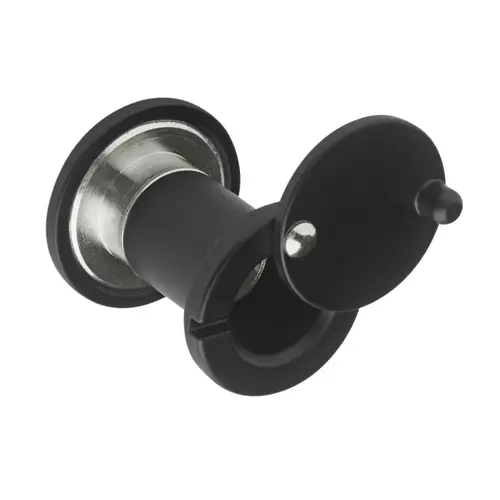 UL Rated 190 Degree Door Viewer with Heavy Duty Privacy Cover for 15/16" to 1-1/4" Doors Bright Chrome Finish UL Rated 190 Degree Door Viewer with Heavy Duty Privacy Cover for 15/16" to 1-1/4" Doors Bright Chrome Finish