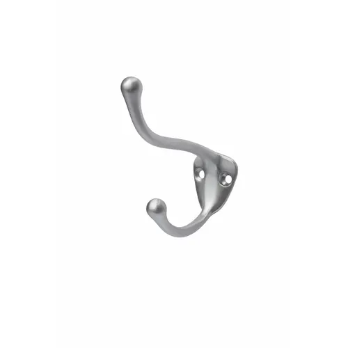 Coat Hook Satin Chrome Coat Hook Satin Chrome