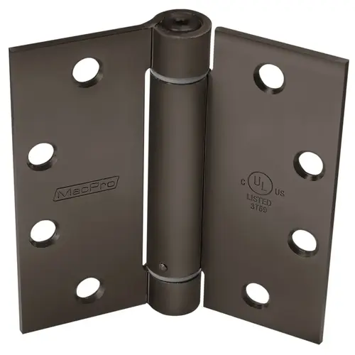 MPS60 Spring Hinges Oil Rubbed Satin Bronze MPS60 Spring Hinges Oil Rubbed Satin Bronze