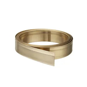 Pemko P51B17 17' Spring Bronze Weatherstrip Mill Finish Extruded Brass Finish