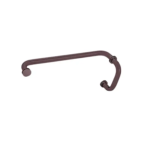Oil Rubbed Bronze 6" Pull Handle and 12" Towel Bar BM Series Combination With Metal Washers Oil Rubbed Bronze 6" Pull Handle and 12" Towel Bar BM Series Combination With Metal Washers