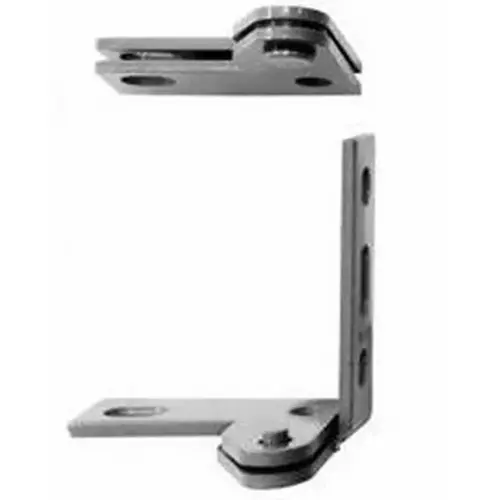 Left Hand Jamb Mounted Wardrobe Pivot Set # 350268 Satin Chrome Finish