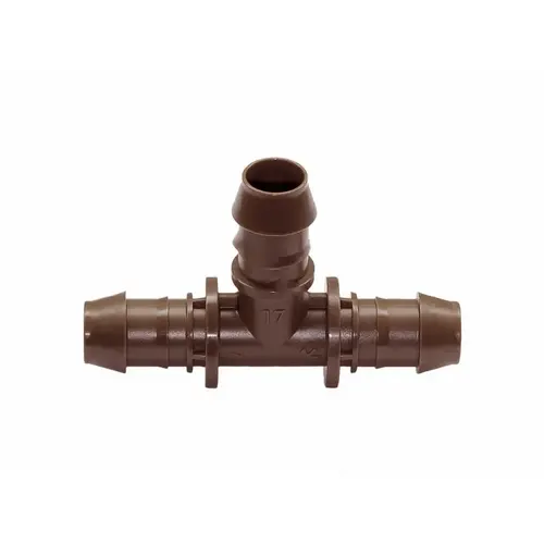 Xfftee Barb Tee Adapter 17mm X 17mm X 17mm Xfftee Barb Tee Adapter 17mm X 17mm X 17mm