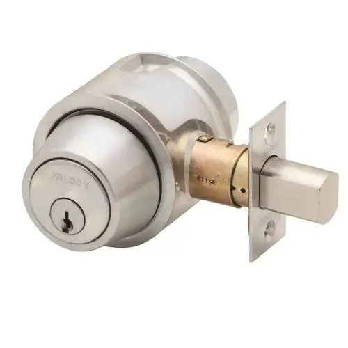 D100 Series Classroom Deadbolt C Keyway KD 30256 Latch 10094 Strike Satin Chrome Finish D100 Series Classroom Deadbolt C Keyway KD 30256 Latch 10094 Strike Satin Chrome Finish