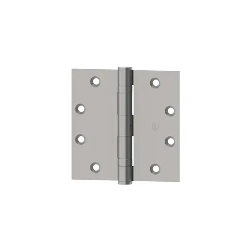 BB 4" x 3 1/2" Full Mortise Ball Bearing Hinge, Standard Weight, 4" x 3-1/2", Steel, 5 Knuckle, Bright Brass Plated Clear Coated BB 4" x 3 1/2" Full Mortise Ball Bearing Hinge, Standard Weight, 4" x 3-1/2", Steel, 5 Knuckle, Bright Brass Plated Clear Coated