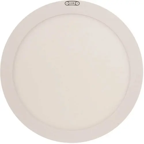 11 in. 12.5-Watt Dimmable White Integrated LED Edge-Lit Round Flat Panel Flush Mount Ceiling Light Color Changing 11 in. 12.5-Watt Dimmable White Integrated LED Edge-Lit Round Flat Panel Flush Mount Ceiling Light Color Changing
