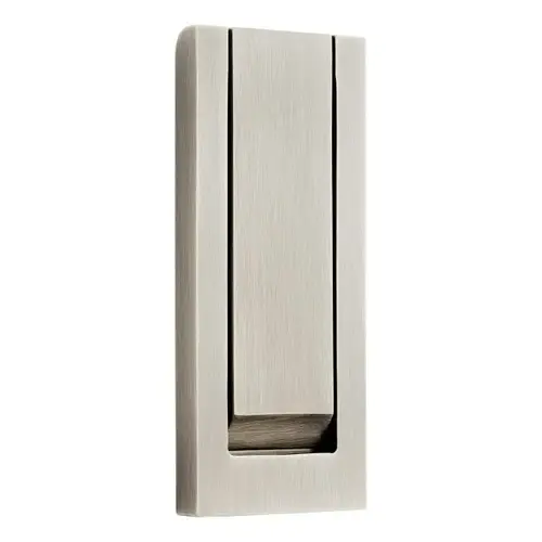 Modern Door Knocker Lifetime Satin Nickel Finish Modern Door Knocker Lifetime Satin Nickel Finish