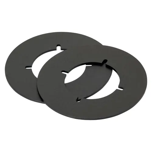 Thru Glass Communicator Mounting Adaptor Non Bullet Resistance Type 4" Diameter Black Anodized Aluminum Finish Thru Glass Communicator Mounting Adaptor Non Bullet Resistance Type 4" Diameter Black Anodized Aluminum Finish