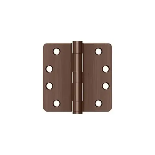 S44R4HD 4" x 4" x 1/4" Radius Hinge, Heavy-Duty, Steel (Pair) S44R4HD 4" x 4" x 1/4" Radius Hinge, Heavy-Duty, Steel (Pair)