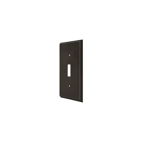 Switch Plate, Single Standard, Solid Brass Switch Plate, Single Standard, Solid Brass