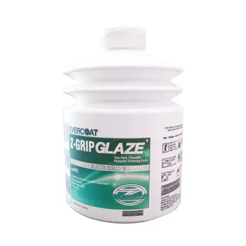 Z-Grip Glaze is suited for filling and skim coat bodywork Z-Grip Glaze is suited for filling and skim coat bodywork