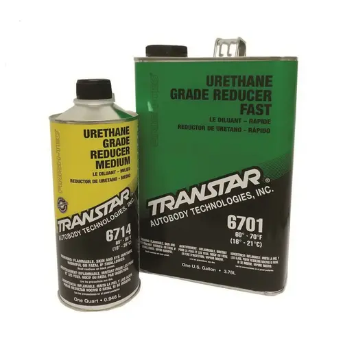 6700 Series Urethane Grade Reducer, 1 qt Can, Slow Speed/75 to 90 deg F Clear