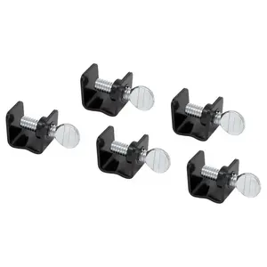 AES Industries 20410 Midget Panel Clamp Set, 1/2 in H